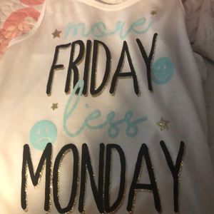 More Friday less mad at tank top